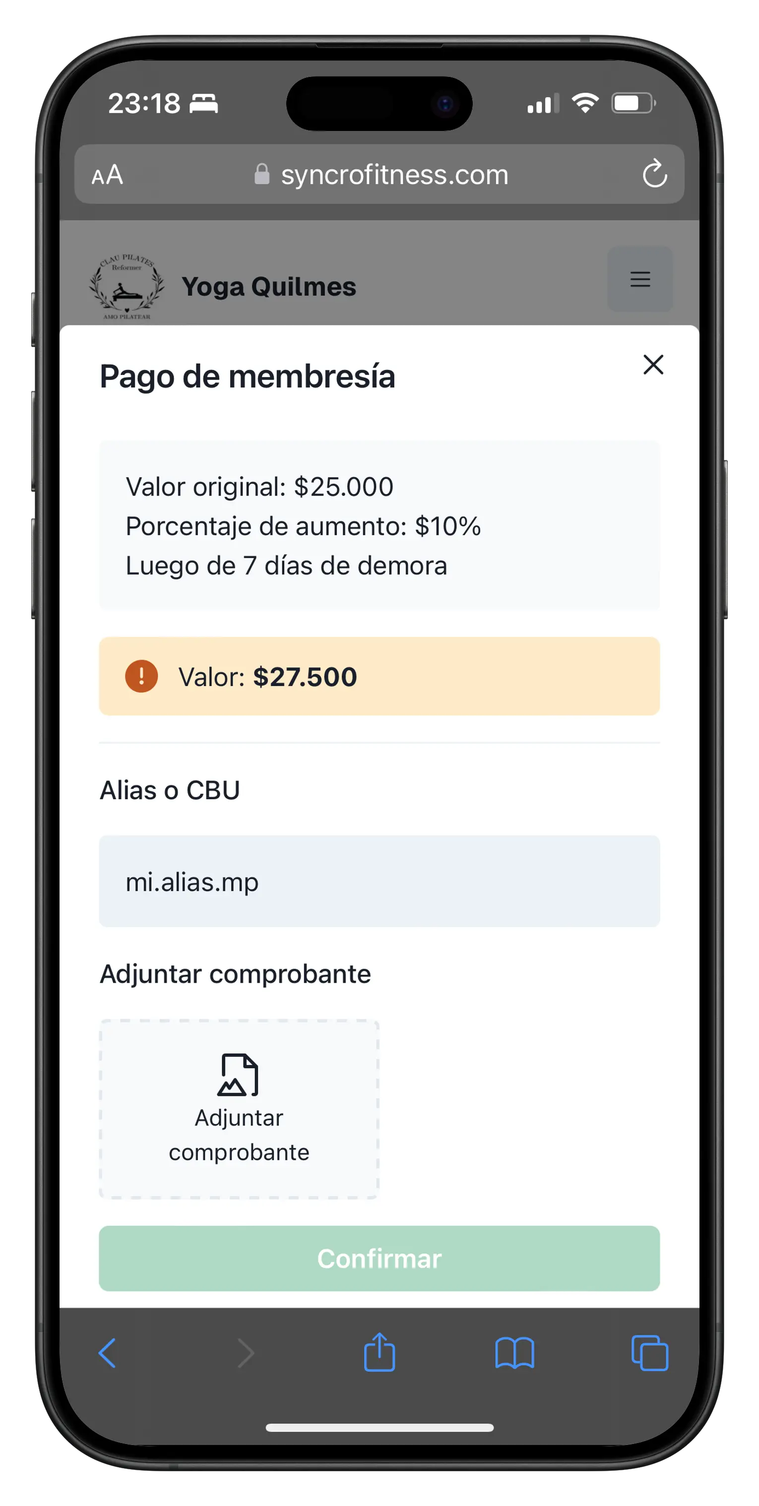 Gestión de cobros y membresías automáticas